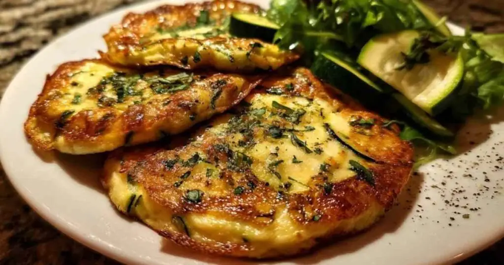 Galettes de Courgettes 1 Galettes de courgettes et fromage