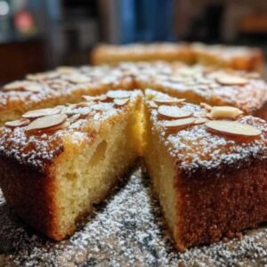 Moelleux Frangipane au Rhum 3 Préparation pâte moelleux frangipane mélange saladier cuisson