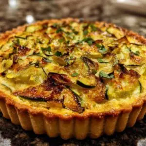 Tarte Courgette Comté 3 ingrédients tarte courgette comté disposés sur plan de travail