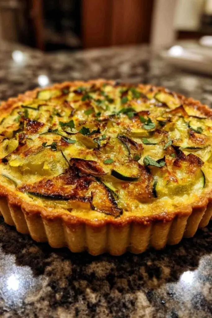 Tarte Courgette Comté 2 ingrédients tarte courgette comté disposés sur plan de travail