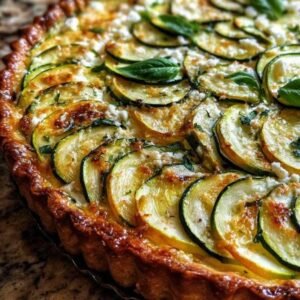 Tarte Courgette Feta Ricotta 3 Ingrédients tarte courgette feta ricotta disposés sur plan de travail