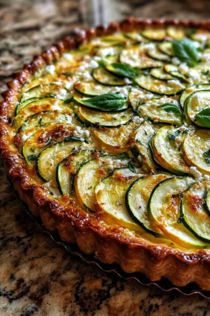 Tarte Courgette Feta Ricotta 2 Ingrédients tarte courgette feta ricotta disposés sur plan de travail