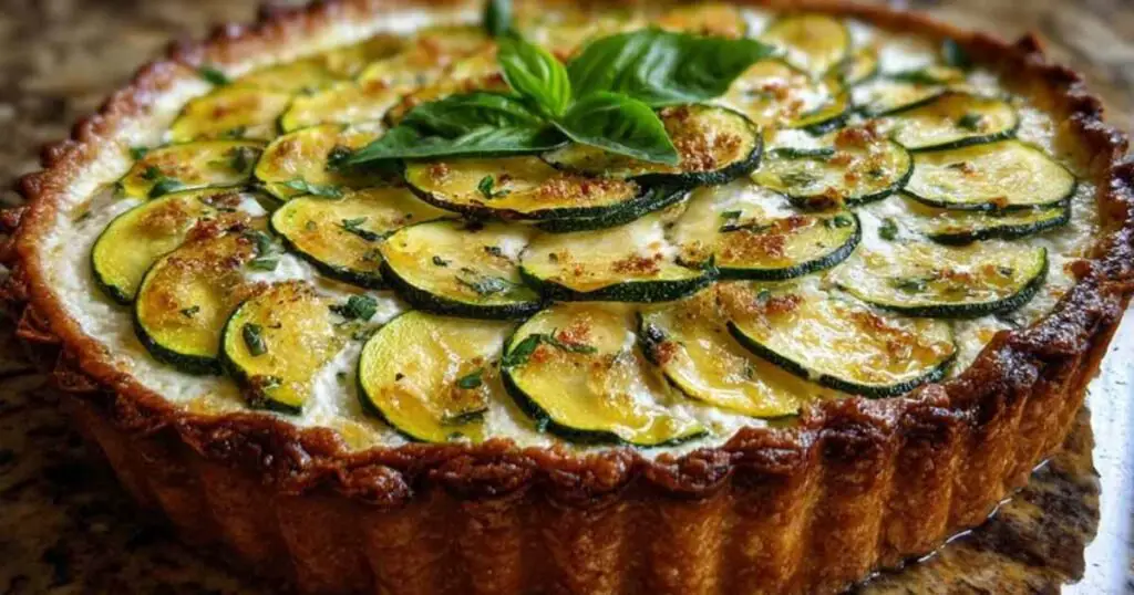 Tarte Courgette Feta Ricotta 1 Préparation tarte courgette disposition spirale rondelles