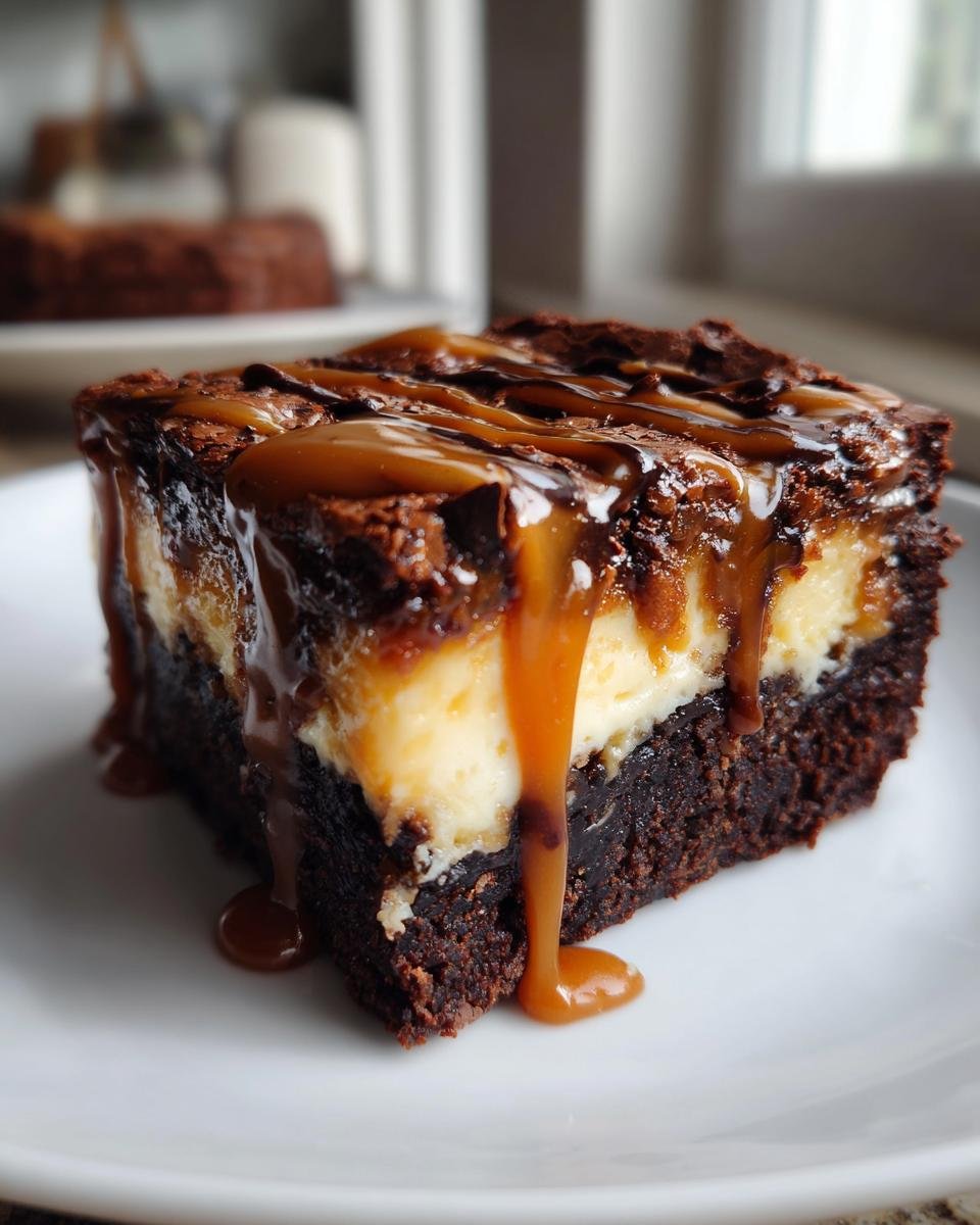 Cheesecake Brownie au Caramel - Other 4