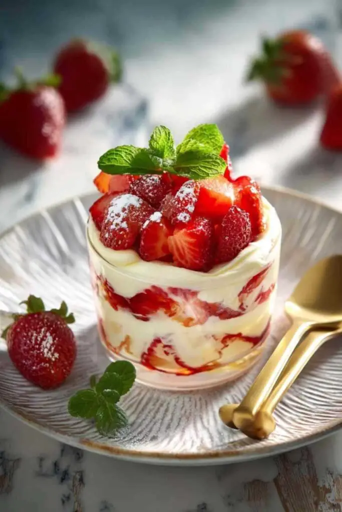 Coupe Fraises Mascarpone Coupe Fraises Mascarpone