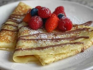 Crêpes Faciles au Mixeur