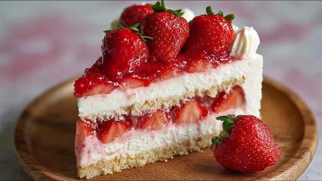 Gateau Fromage Fraise 1 Gâteau Fromage Fraise