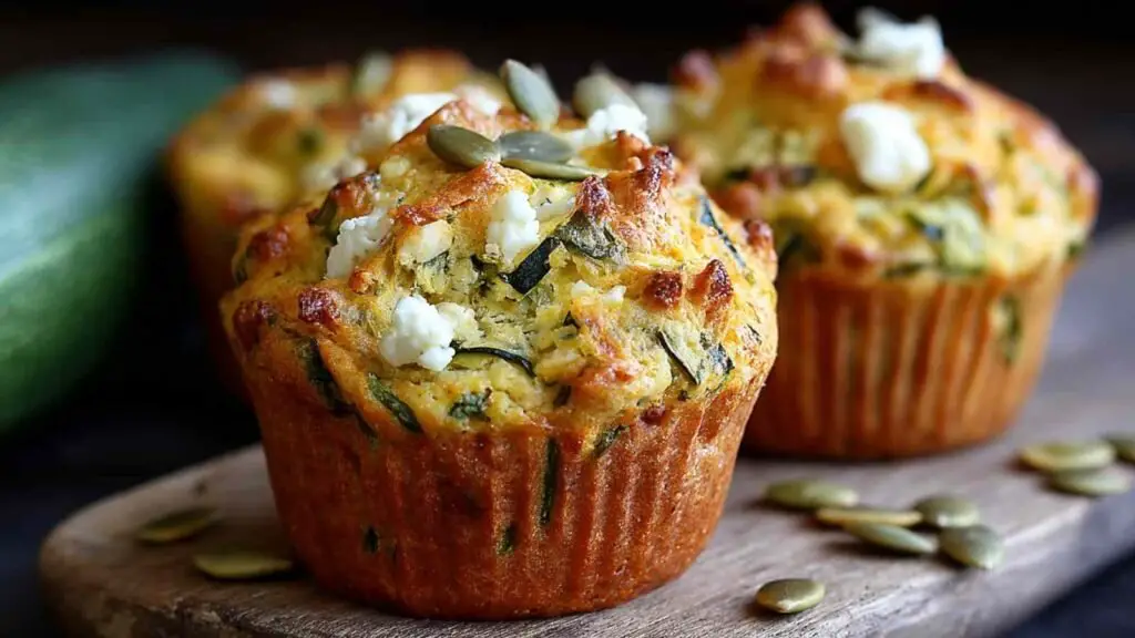 Muffins Courgette Chevre Faciles Recette Express 1 Muffins Courgette Chèvre