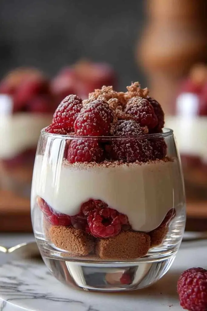 Tiramisu Framboises Speculoos Verrine Dessert Magique en 6 Etapes Tiramisu Framboises Spéculoos Verrine