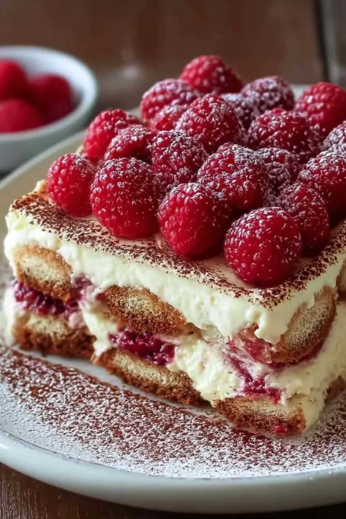 Tiramisu aux Framboises Tiramisu aux Framboises