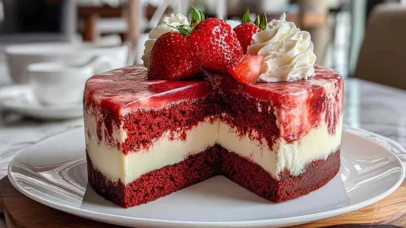 Velours Rouge Fraise Cheesecake 7 Secrets pour Reussir ce Dessert Fusion 1 Velours Rouge Fraise Cheesecake