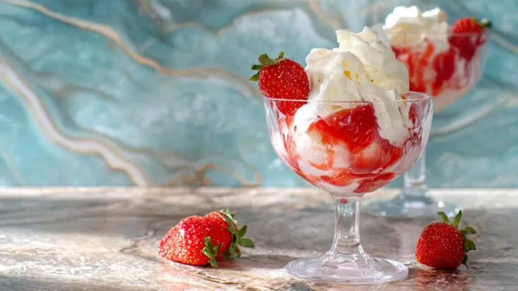 fraise melba coupe glacee recette facile 1 Fraise Melba Coupe Glacée
