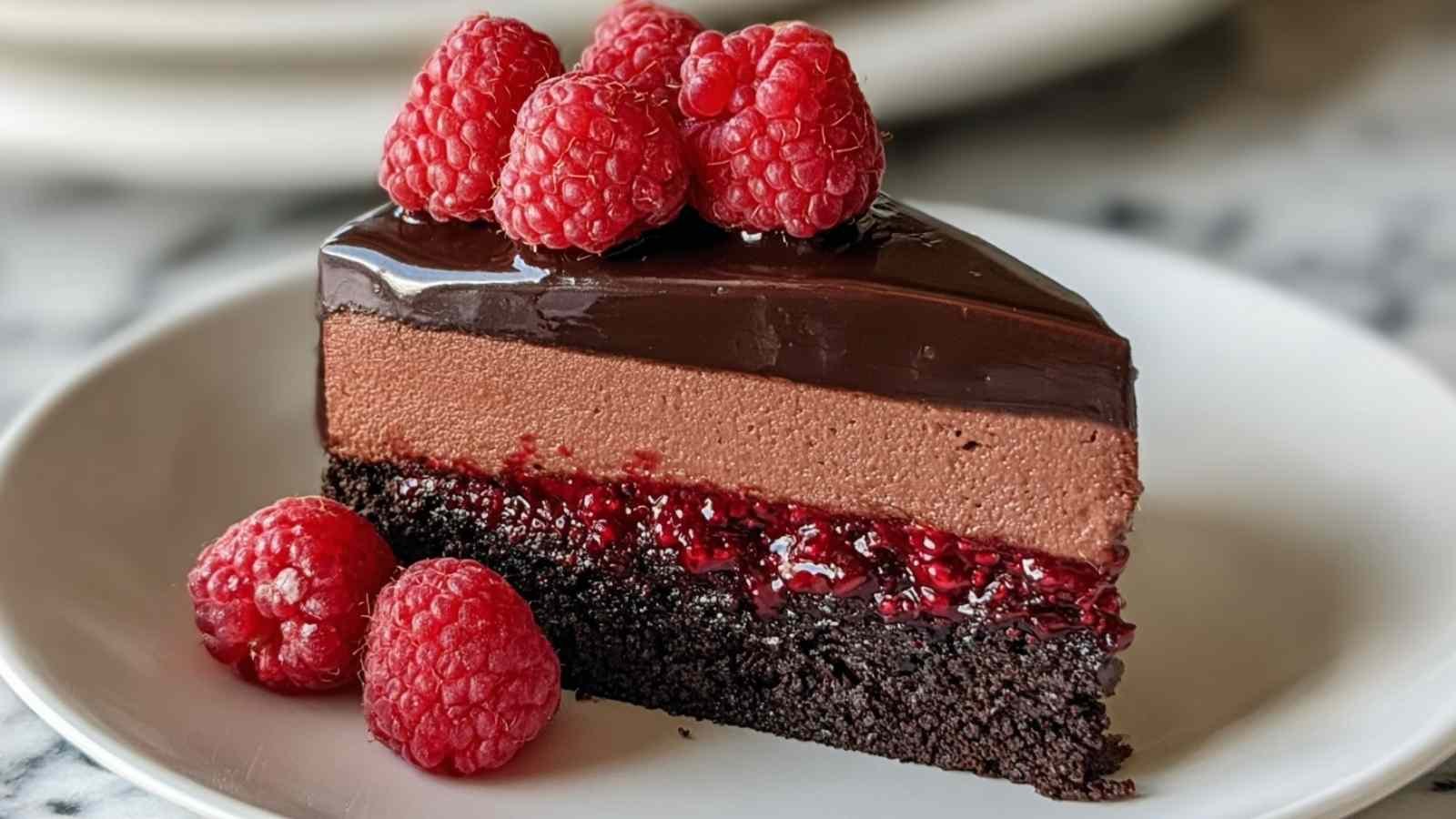 Mousse Au Chocolat Et Framboise