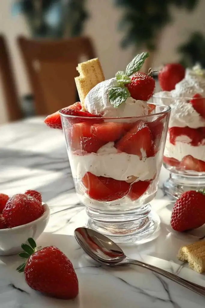 mascarpone aux fraises dessert italien express 1 Mascarpone aux Fraises