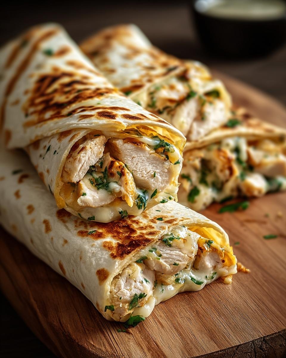 Wraps au Poulet Fromage Ail - Other 2